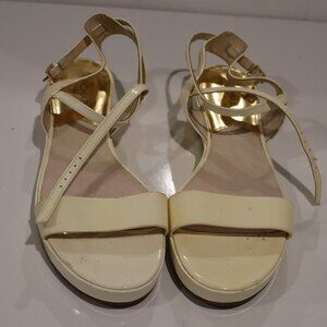 Michael Kors White Sandals - Size 8
